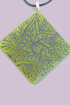 Henna Flower Doodles Pendant Henna Flower Doodles Pendant